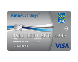 RBC RateAdvantage Visa credit card